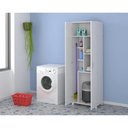 Ver imagem 6 de Armário Multiuso para Lavanderia com Porta Vassouras Branco