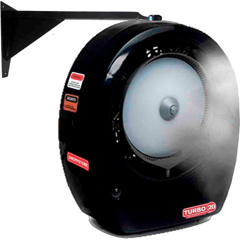 Ventilador de Ar 2025 Névoa Dagua Portátil + Suporte Parede:110v/preto