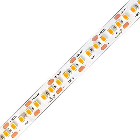 Fita Led 5m 12v Ip20 7w 2700k 180led/m 10mm-astraled