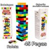 Kit com 3 Unids Caiu Perdeu Pro Jogo Torre Empilhar Jenga - 3
