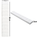 Ver imagem 6 de Kit 3 Formas Beiral Jardim Rústico Abs 2mm para Concreto 50x7,5x3cm