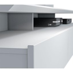 Painel para Tv Home Suspenso Ambiente Decore 1.8 Branco Acetinado - Imcal - 6