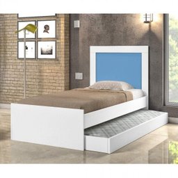 Bicama Solteiro MDF 193cm x 97cm Luara - 4