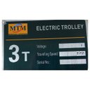 Ver imagem 4 de Talha Elétrica 3 Toneladas com Troller, Cabo de Corrente 6 Metros, 220/380v - Mtm