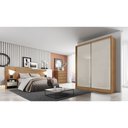 Ver imagem 3 de Guarda-roupa Virtus Plus 1600 2 Portas e 3 Gavetas