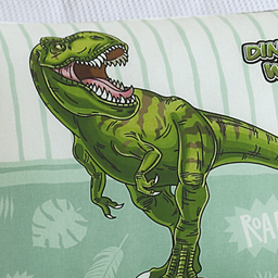 Jogo de Cama Kids Priori Estampa Dino C/ 3 Pcs 130 Fios Döhler - 3