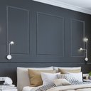 Ver imagem 3 de Kit 10 Metros Forro Roda Teto Moldura Isopor Decorativa Boiserie