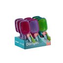 Ver imagem 6 de Display Escova Favo Retangular 4033 Dompel c/ 9 Escovas - Violeta, Rosa Escuro e Verde Escuro