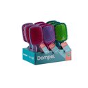 Ver imagem 5 de Display Escova Favo Retangular 4033 Dompel c/ 9 Escovas - Violeta, Rosa Escuro e Verde Escuro