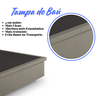 Cama Box Baú Casal 138x188x42 Cm Linho com Pistão a Gás - 7