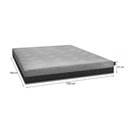 Ver imagem 3 de Colchão na Caixa Casal Queen Fit Visco 158x198 Cinza D40 Umaflex