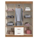 Ver imagem 3 de Grpa Sidney 06 Portas e 02 Gavetas Off White / Nogueira