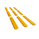 Ver imagem 1 de Elemento Tátil Direcional Pvc Parafusado Amarelo