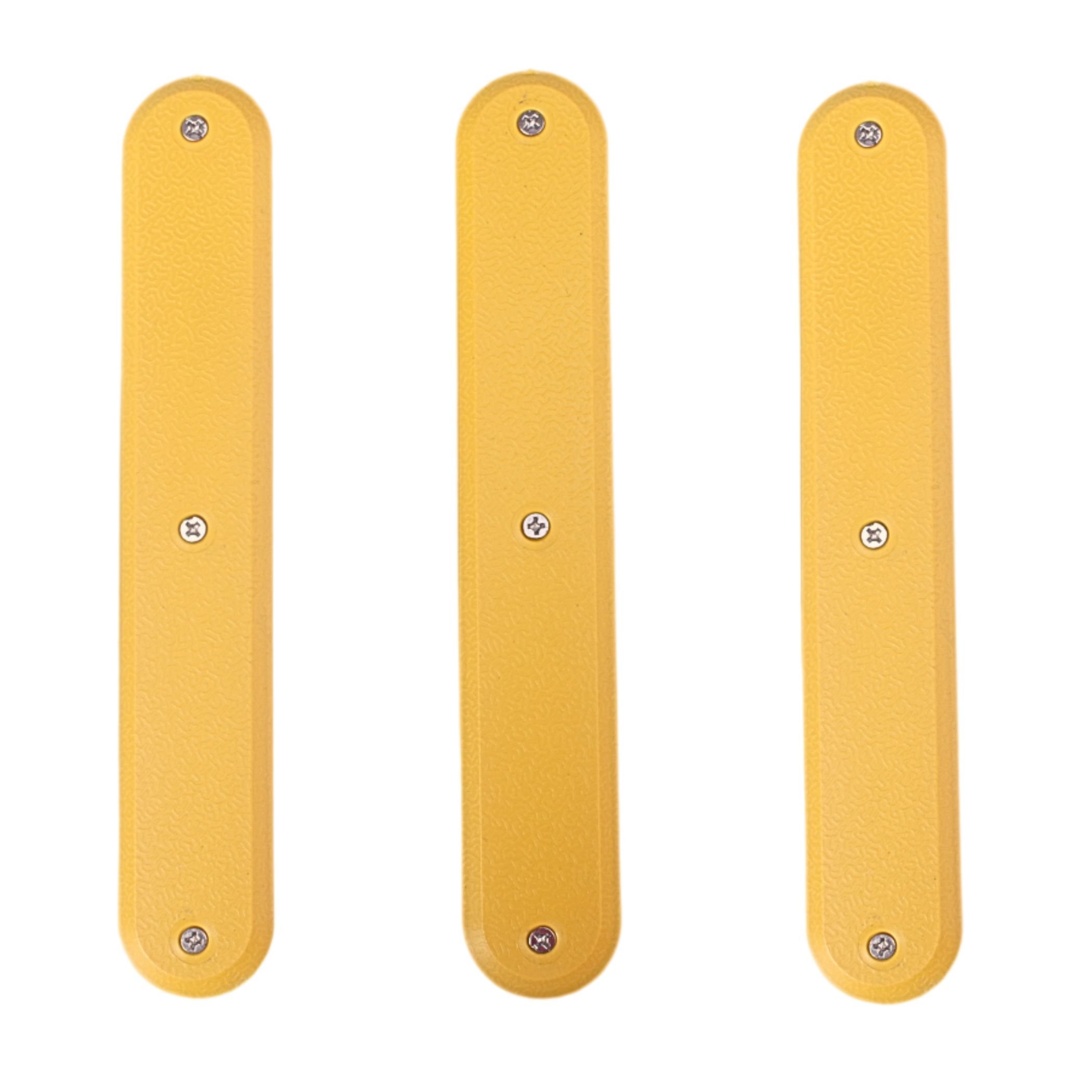 Elemento Tátil Direcional Pvc Parafusado Amarelo