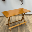 Ver imagem 5 de Mesa Bar Dobrável em Madeira 1,20 x 70 Mel