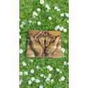 Ver imagem 2 de Quadro Mãos e Pés Entalhado em Madeira