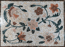 Ver imagem 1 de Mandala Mosaico Floral Fantasia 80x120cm