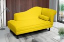 Ver imagem 2 de Recamier Divã Dubai 160 Cm Braço Esquerdo Amarelo