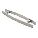 Ver imagem 1 de Puxador Alça para Porta de Passagem 3010 Cromado 400mm Mital 01 par