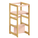 Ver imagem 6 de Torre Aprendizagem Montessori 4 em 1 Freijó e Rosa