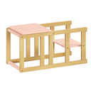 Ver imagem 5 de Torre Aprendizagem Montessori 4 em 1 Freijó e Rosa