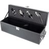 MALBEC ESTOJO VINHO 12x35x11cm SINTÉTICO PRETO 5PÇ COM ACESSÓRIOS - 1