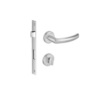 Fechadura Papaiz Inox Escovado Mi970 Externa 55mm