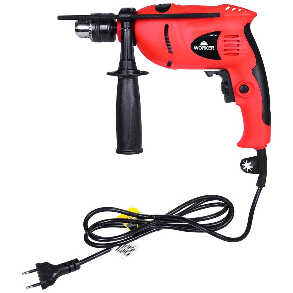 Furadeira Impacto 1/2 550w 220v Worker - 2