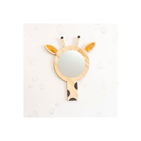 Espelho Infantil de Girafa – Decoração Fofa para Quarto de Bebê