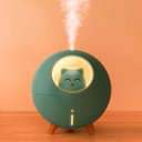 Ver imagem 1 de Umidificador de Ar Luminaria Usb Difusor Aromatizador Esfera Gatinho:verde