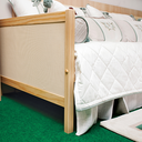 Ver imagem 6 de Cama Infantil de Solteiro com Detalhe em Palinha Natural Carvalho Malva Linha Paglia