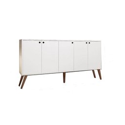 Aparador Buffet 5 Portas Branco Brienza - 2
