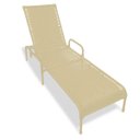 Ver imagem 1 de Espreguiçadeira Catar com Regulagem para Jardim e Piscina - Fendi