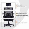Cadeira Escritório Executiva Diretor Relax Ergonômica Preto - 7