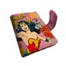 PORTA CARTAO PU DCO WONDER WOMAN ROSA 8 X 10,5 X 1,5 CM BTC Decor - 1