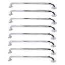 Ver imagem 1 de Barra de Apoio 80cm Inox Kit 8 Uni Idoso Cadeirante Acessibilidade Banheiro Box Escada Suporte