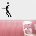 Ver imagem 1 de Adesivo de Parede Jogadora de vôlei-Pequeno 50x60cm