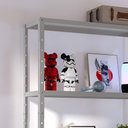 Ver imagem 4 de Estante Aço Armário Expositor 5 Bandeja Organizador Multiuso Escritório Sala Quarto Lavanderia -rpm