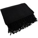 Ver imagem 1 de Manta para Sofá Tipo Manta Capa de Sofá 2,40 X 1,80 Cor:preto