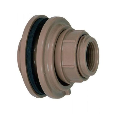 Adaptador Flange para Caixa D'Água 25mm 3-4 Soldável com Anel PVC para Água Fria Amanco