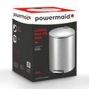 Ver imagem 4 de Lixeira Slim em Aço Inox com Pedal e Balde Removível 12l