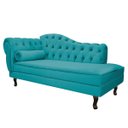 Ver imagem 3 de Kit Diva Recamier Diana 140cm Lado Direito e 01 Poltrona Classic Suede - Doce Sonho Móveis RECAMIER 