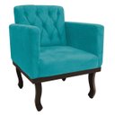 Ver imagem 4 de Kit Diva Recamier Diana 140cm Lado Direito e 01 Poltrona Classic Suede - Doce Sonho Móveis RECAMIER 