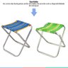 Tenda Montável Gazebo Barraca Praia Piscina Eventos 3x3M Dobrável Bolsa + 2 Banquinhos e 2 Cadeiras  - 2