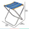 Tenda Montável Gazebo Barraca Praia Piscina Eventos 3x3M Dobrável Bolsa + 2 Banquinhos e 2 Cadeiras  - 9