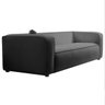 Sofá 3 Lugares 180cm Orgânico Luxo Recepção Cecília Linho - 1