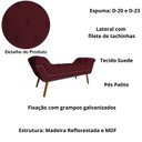 Ver imagem 3 de Recamier Sofá Divã Namoradeira Sienna 195cm King Suede