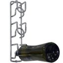 Ver imagem 2 de Adega de Parede Suporte para 3 Garrafas de Vinho Mini Aramado Masutti Cube