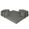 Colchão Sofá Cama Casal Compactair Embalado a Vácuo Balaqui Cor:grafite - 2
