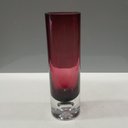 Ver imagem 4 de Vaso Decorativo Enfeite Casa Tubo Home&Co Vidro 20x6x6cm Roxo